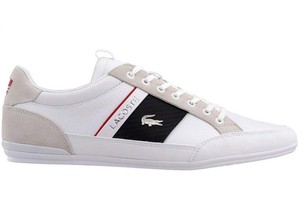 Lacoste CHAYMON 120 7 para hombre con logotipo de cocodrilo Informal Sin  Cordones Mocasín Zapatos Tenis Blanco | eBay