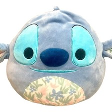 Squishmallows Disney 12" Stitch Floral Belly and Ears Hawaii Lilo Easter