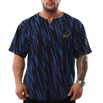 BGSM EXTREME SPORTSWEAR Ragtop Rag Top Sweater T-Shirt Bodybuilding 3328-BLACK