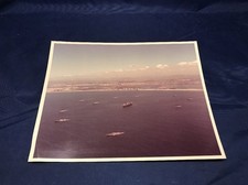 Vintage Military Photo US Naval Fleet Aircraft Carrier 8x10 Destroyer Kodak
