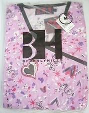 Beverly Hills Uniform Scrub Top - 504, Medium, FREE SHIPPING