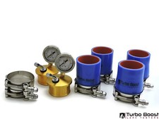 Porsche 996 997 991 Twin Turbo- Billet Alum- Boost Leak Tester- 2 2.25 Inlet