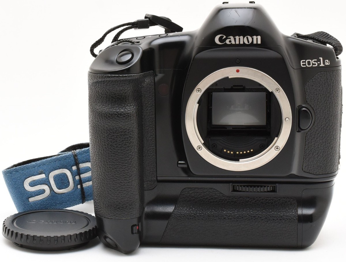Canon EOS-1N + POWER DRIVE BOOSTER E1 キヤノン フィルム 一眼レフ