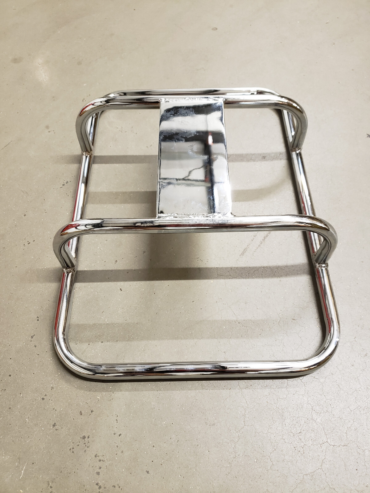 Ice Cooler Rack, Chrome, Off-Road Cooler Rack, Dune Buggy Cooler Rack