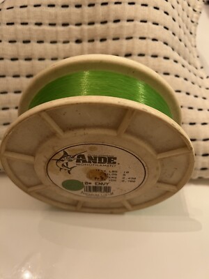 Ande Premium 10lb Green Monofilament Fishing Line Salt Water 2700 yards ...
