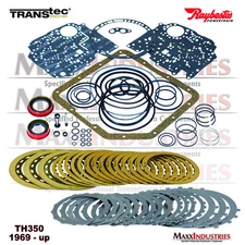 GM TH350 TRANSMISSION REBUILD - Master Kit with Steels - TRANSTEC 1969 -1979