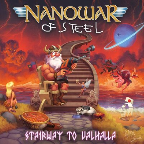 Nanowar of Steel Stairway to Valhalla (CD) Album Digipak