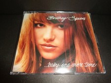 BABY ONE MORE TIME by BRITNEY SPEARS-Rare Collectible Maxi Single w/ 2 mixes--CD