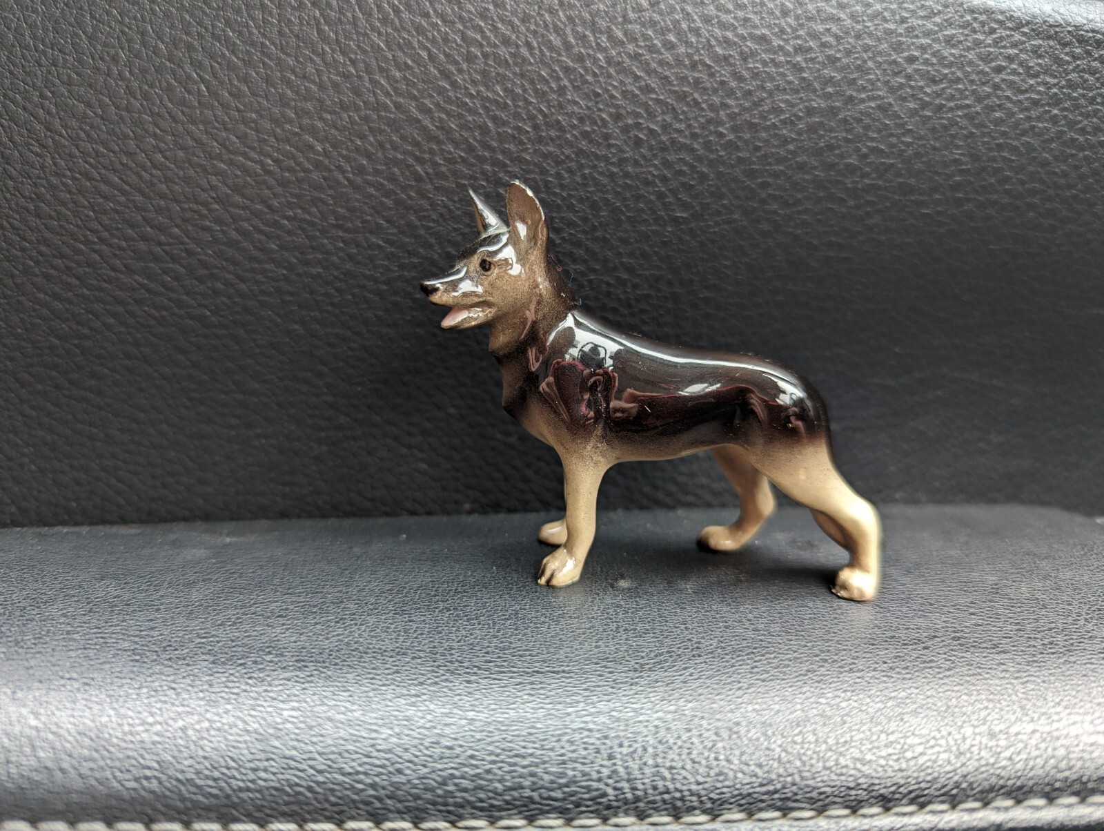 Hagen Renaker miniature German Shepherd standing eBay