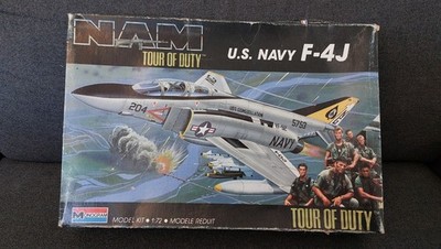 Modellbausatz Monogram U.S Navy F-4J Nam Tour of Duty 1:72 P