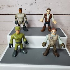 Fisher price Imaginext Jurassic Park World Dinosaur Action Figures Lot 4