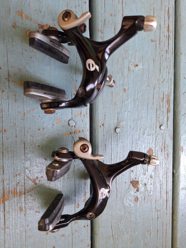 Cervelo Factory Dual Pivot Rim Calipers Set - Front And Rear Black Tektro P3