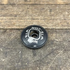 WTB Threadless Headset Stem Top Cap Black 1-1/8 in Threadless Bike Part Vintage