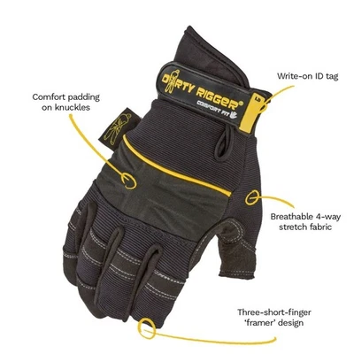 Dirty Rigger Comfort Fit™ Rigger Glove – Framer