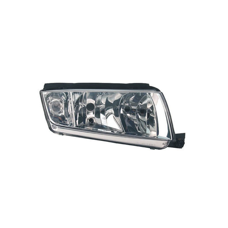 Phare avant droit H7/H3 chromé Skoda Fabia 1 1.4 1.9 TDI 2000-2007 projecteur