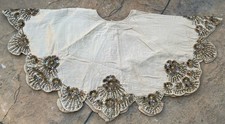 Kim Seybert Christmas Holiday Tree Skirt- Sample Sale- “Trevi Bronze” Approx 63”