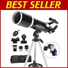 Beginner Telescope Set with Carrying Bag and Phone Adapter