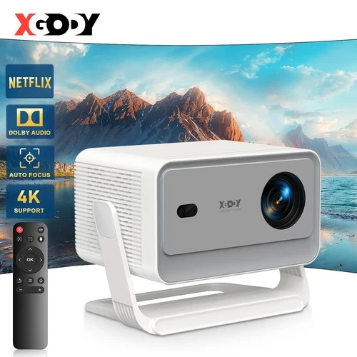 25000 lumen LED Projektor WiFi Android 4K USB HDMI Beamer UHD Heimkino Autofokus