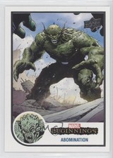 2022 Marvel Beginnings Vol 2 Series 1 First Appearance Variant Abomination o4u