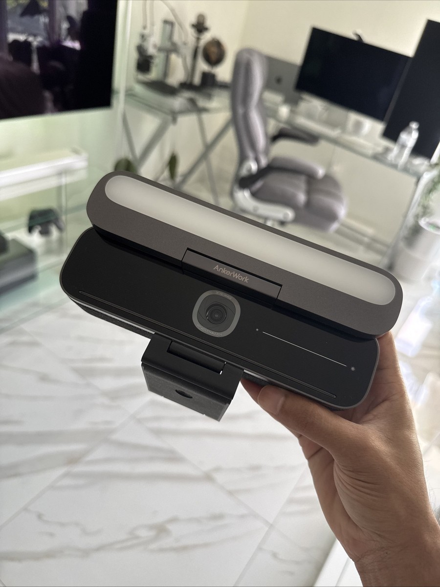 Anker Work B600 Videobar Webcam with Light, with 2K Camera - NO