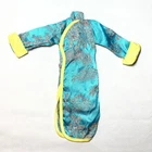 Vintage 1960s Barbie Clone Satin Brocade Chinese DRESS