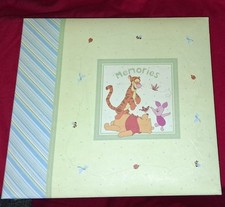Rare Disney Baby Winnie the Pooh My Baby Memory Book Stepping Stones Vintage New