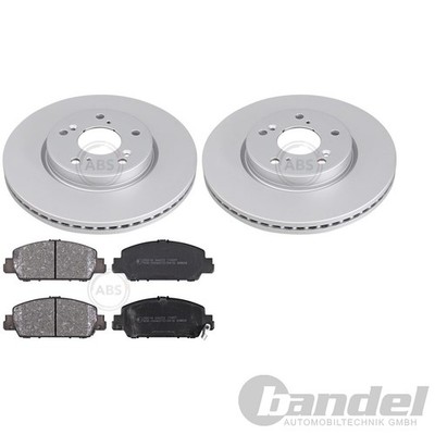 ABS BREMSSCHEIBEN 293mm + BELÄGE VORNE passend für HONDA HR-V RU