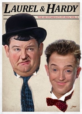 Laurel and Hardy - The Restored Features, Volume 1 (DVD)