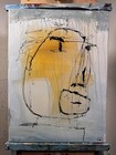 Original Abstract Expressionism 12x16 Person Living Room Signed Fine Art 383 — photo 4
