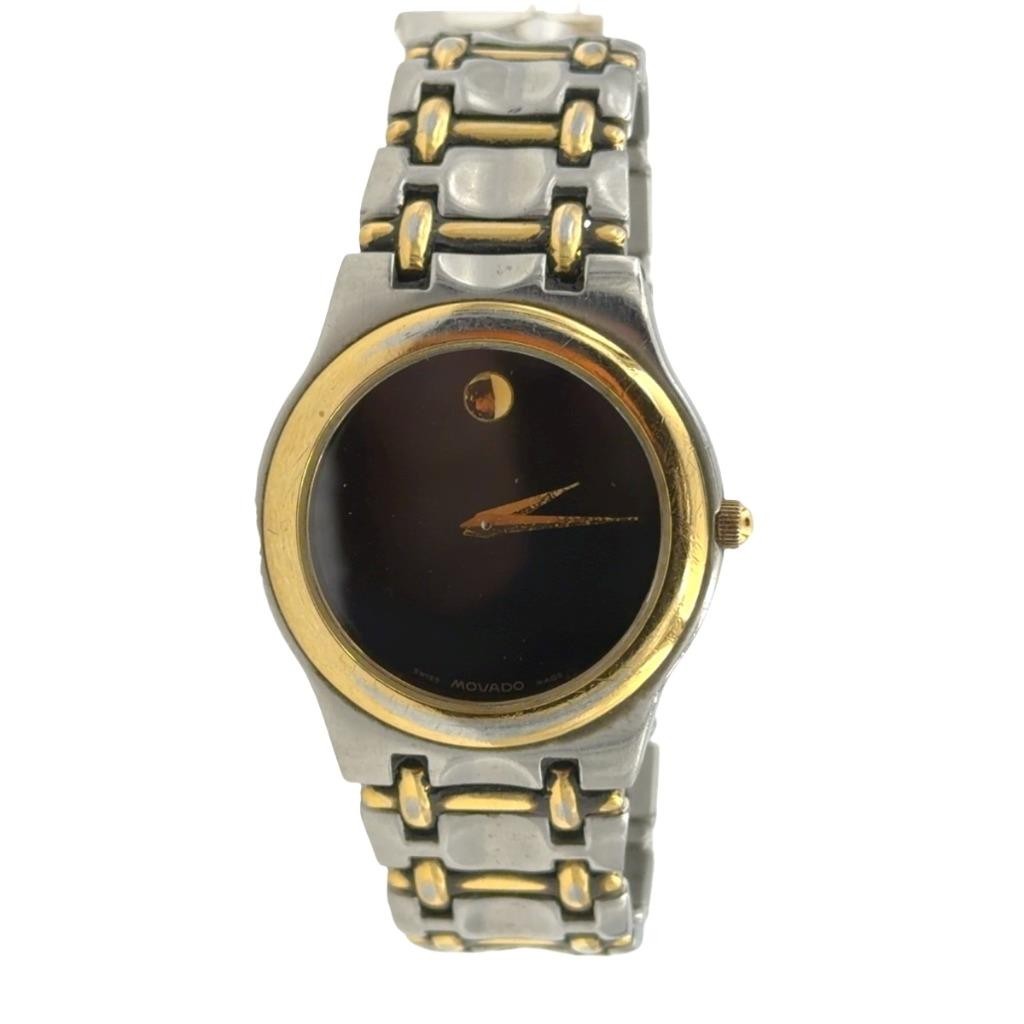 Collection Model 81-E4-9874 Wristwatch Movado Museum - vintagewatches.pk