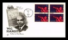Dr Jim Stamps W C Handy Father Of The Blues Block First Day Cover Artcraft