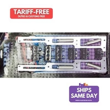 R And M Specialties 1102-90-S, Kit Spark Plug Wire Loom Bbc Satin Vertical Style