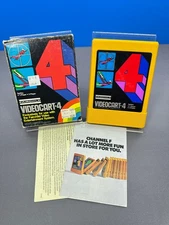 FAIRCHILD CHANNEL F GAME 4 VIDEOCART-4 SPITFIRE SPIT FIRE #4 WITH BOX