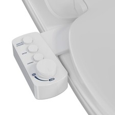 Fresh Water Bidet with Self-cleaning Dual Nozzles for Rear And Feminine Washi...