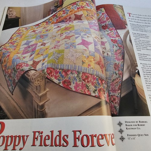 VTG McCalls Quilting Blooming Beauties Springtime Magazine Apr 1999 Patterns - Picture 10 of 12