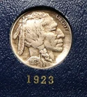 1923 Buffalo Nickel - Very Fine / Very  Fine Details (SB)