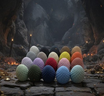Threaded Dragon Eggs Multi-Pack | Fillable Screw-Top Easter Hunt Eggs