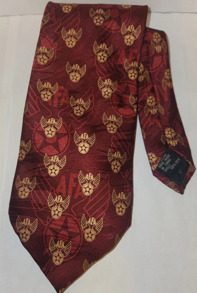 Corbata de seda de la Asociación de la Fuerza Aérea Foto 3 de 4