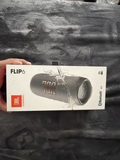 JBL FLIP6 Portable Waterproof Speaker IPX7 waterproof 12 hours Playtime Gray New