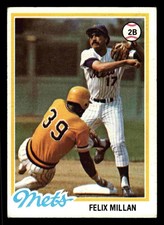 1978 Topps Felix Millan #505 - New York Mets
