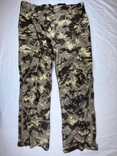 Slumberjack Windage Camo Pants Zipper Hem Size 2XL (42x34) Mens Hunting Fishing