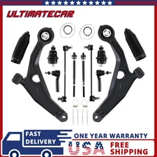 Front Lower Control Arm Suspension & Tie Rod Kit For Chrysler 200 Dodge Avenger