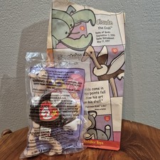 NIP sealed McDonalds Beanie Babies Stretchy The Ostrich 1999 NEW With BAG