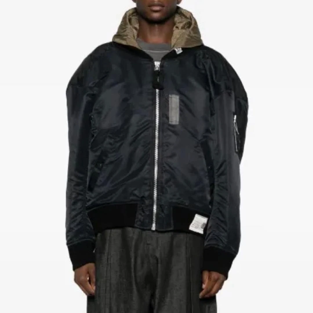 USED [EXCELLENT CONDITION] MAISON MIHARA YASUHIRO OVERSIZED MA-1 FLIGHT JACKET image 3