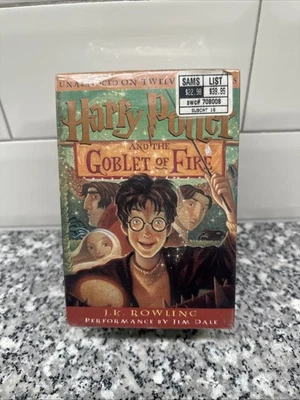 Harry Potter And The Goblet Of Fire Audiobook on 12 Cassette Tapes NIB Sealed - Image 1 of 3