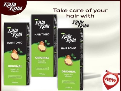 3x 100ml Kala Kola Haartonikum Öl für graues Haar und natürliche Farbe