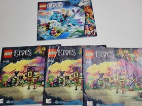 LEGO ELVES 41172 Water Dragon Adventure 41185 Magic Rescue from Goblin Village