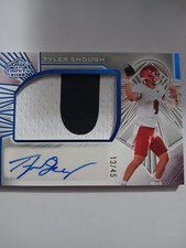 2025 Leaf Trinity Tyler Shough Auto Relic RPA Bluen#ed 13/45 RM-TS1