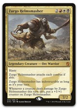 Zurgo Helmsmasher #214 (LP) Khans of Tarkir KTK Magic MTG