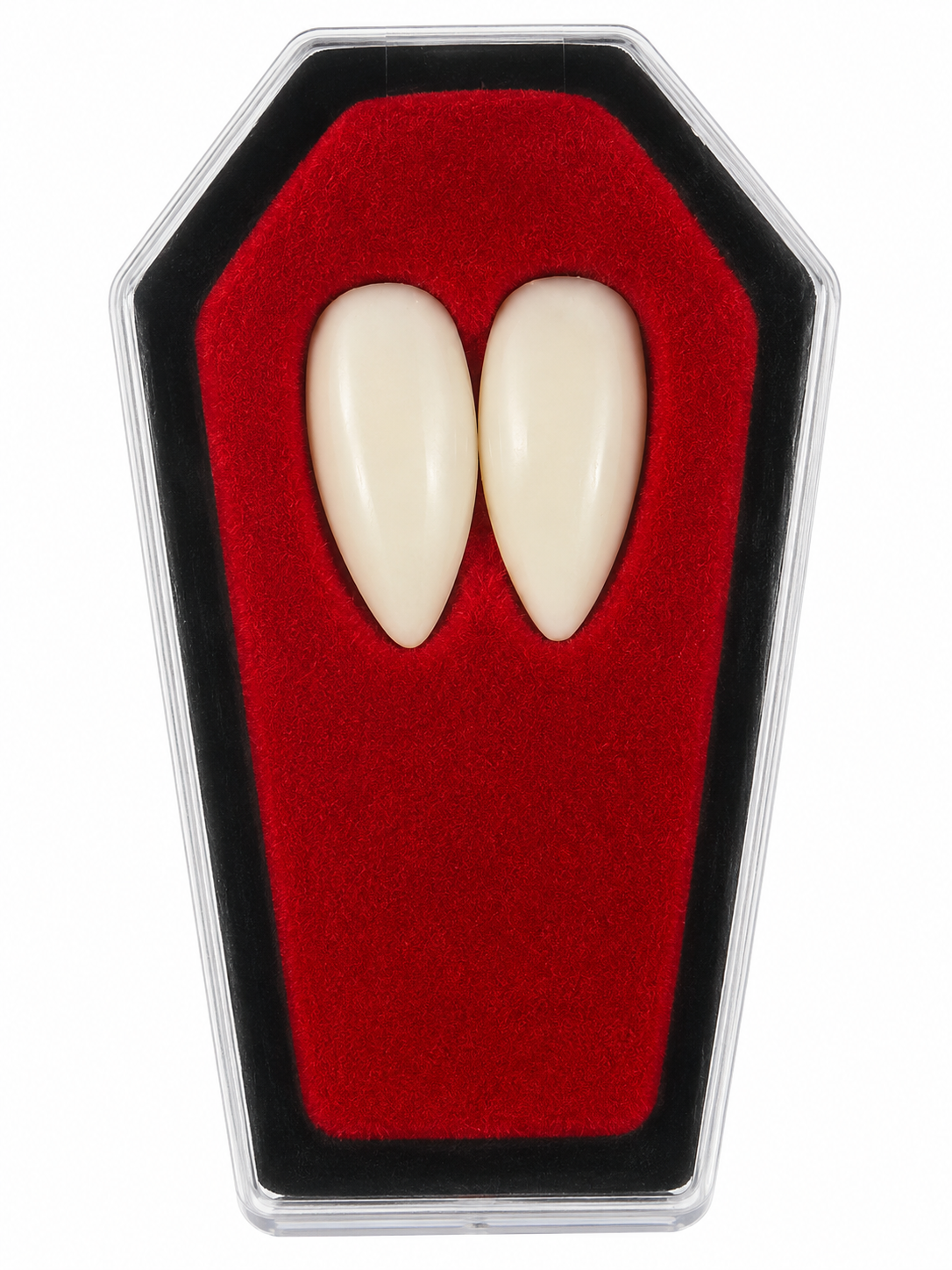Halloween Vampire Fangs Dracula Teeth & Adhesive Fancy Dress Costume Accessory